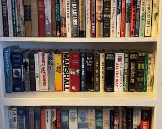 3 Shelves If History War Books