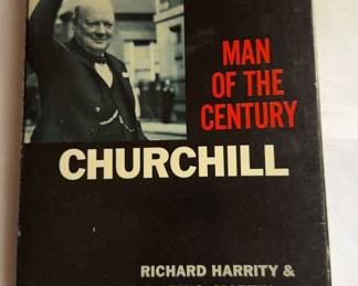 Man Of The Century Churchill  Signed