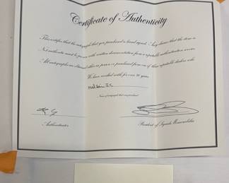 Mel Hein Autograph