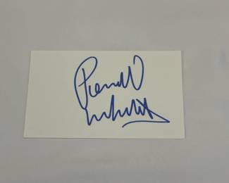 Pernel Whitaker Autograph 