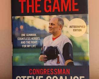 Back In The Game Signed First Edition Steve Scalise