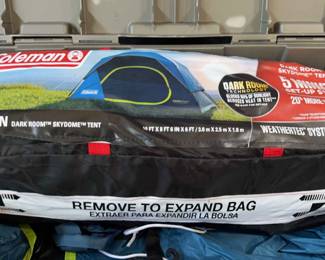 Coleman 6 Person Dark Room Skydome Tent