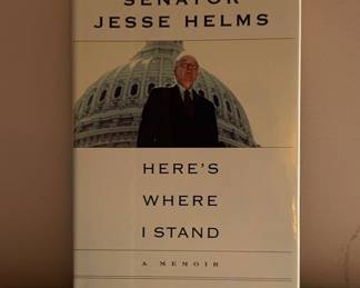 Heres Where I Stand Signed First Edition 