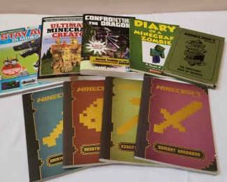 Minecraft Book Lot 