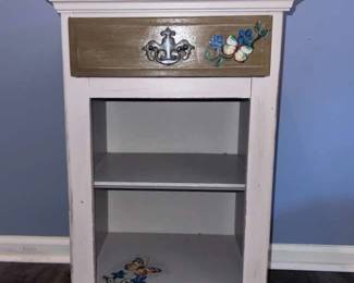 Accent Table Decorated with Dragonflies Other Flyers