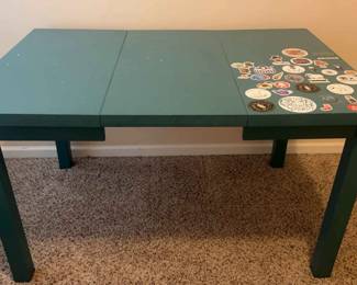 Blue Art Table from Sewing Room