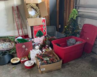 Mystery Lot of Christmas Holiday Decorations