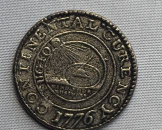 1776 Continental Currency Coin
