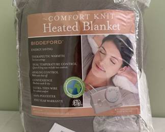 Comfort Knit Heated Blanket