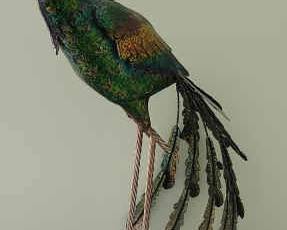 Metal Peacock 