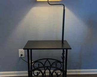 54 Tall Floor Lamp  Table Combination