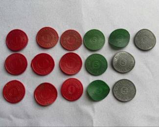 Vintage Missouri Sales Tax Tokens