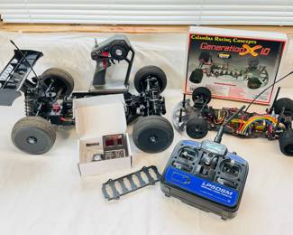 Hand Built RC Car, Traxxas & E-Flite Controllers