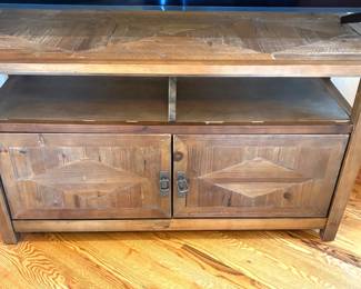 Lightweight Wood TV Stand