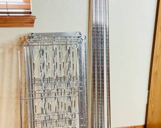 Metal Bottle Shelving Unit