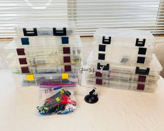 Fishing Lures, Line, Weights & More!