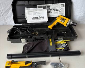 Quik Drive with Dewalt Screwdriver