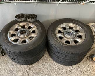Factory Ford F250 Rims/Tires