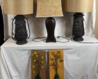 Lamps & Wall Art
