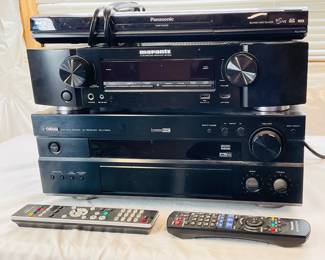 Panasonic, Yamaha, Marantz Home Entertainment Components
