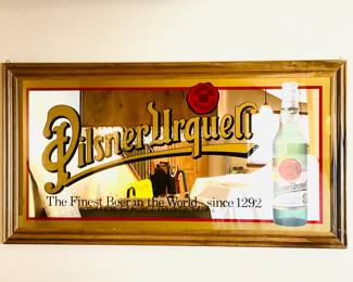 Pilsner Urquell Bar Mirror