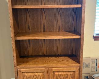 Oak Book Shelf
