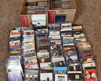  Music CDs & Onn CD Clock Radio