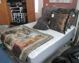 Queen Electric Bed and Mattress