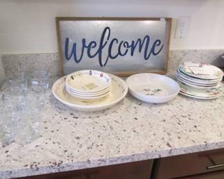 Glassware & Salad Sets