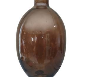 Floor Vase Glass Amber VitroColor Recycled Glass Spain