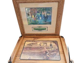John Deere Generations Wall Art + John Deere Breakfast in Bed Serving Tray