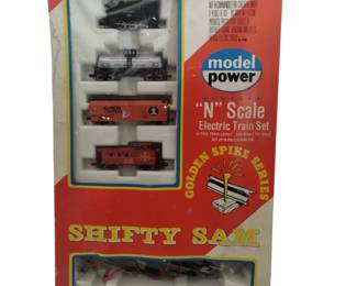 Vintage Train Set Toy Model N Gauge Shifty Sam No Power Pack
