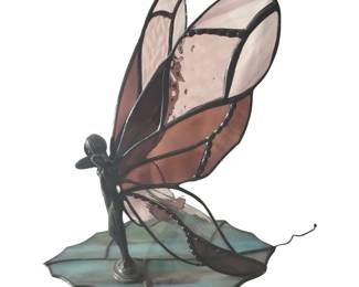 Art Glass Stained Angel Figure