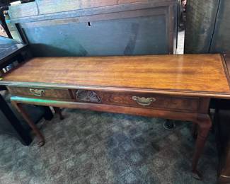 Queen Anne Sofa Table by Wellington Hall