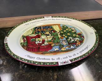 Portmeirion "A Christmas Story" Dishes by Susan Winget