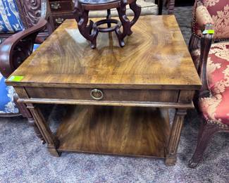 Beautiful Walnut Side Table by Heritage