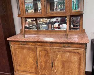 Neoclassical Style Sideboard/Vitrine