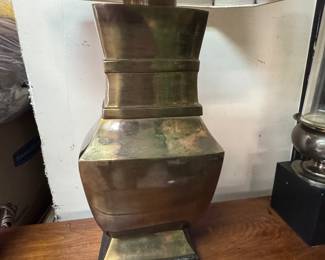 Detail of Brass base