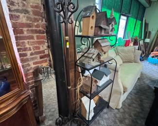 Very Nice and Heavy Metal Coat Rack