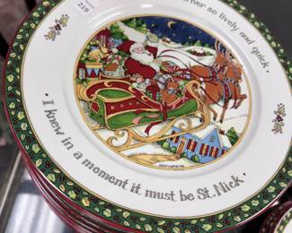 Portmeirion "A Christmas Story" Dishes by Susan Winget