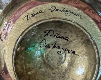 Signed Diana Gaikozova