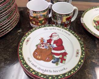 Portmeirion "A Christmas Story" Dishes by Susan Winget