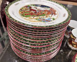 Portmeirion "A Christmas Story" Dishes by Susan Winget