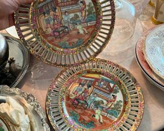 Pair of Japanese Plates