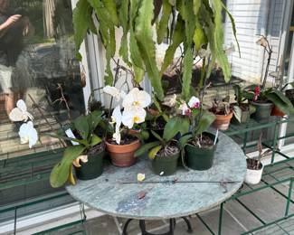 Marble Top Outdoor Table