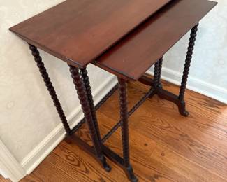 Antique English Nesting Tables