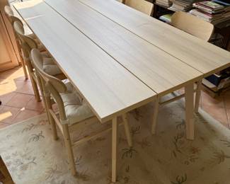 Dining Table and 6 Chairs