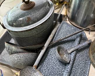 Antique American Enamelware