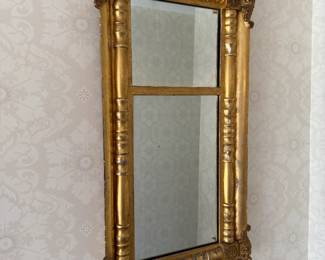 Antique American Gilt Mirror