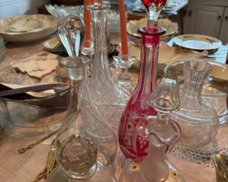 Antique Decanters